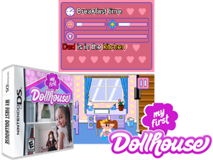 My First Dollhouse (USA) (En,Fr,Es) Cover